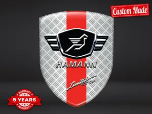 Hamann Badge Résine Premium Voitures Sport Haut de Gamme